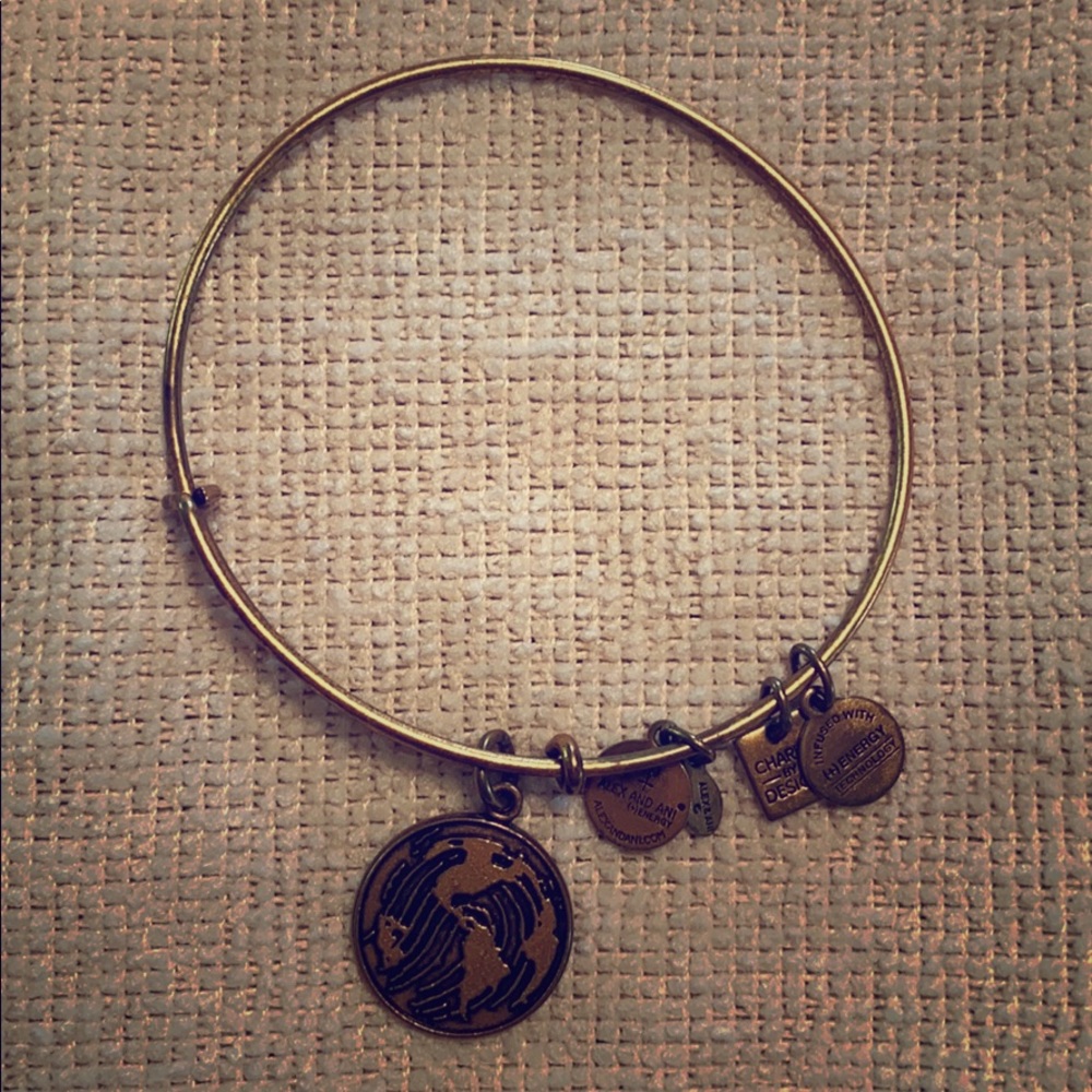 🍁 4/$20 Golden Globe Alex & Ani Bracelet